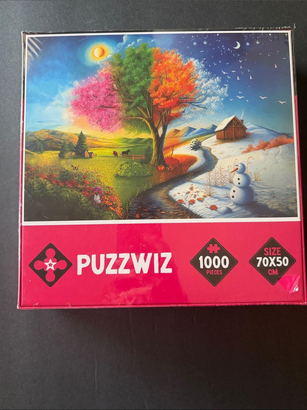 New Puzzwiz Four Seasons 1000 piece puzzle (Sealed)